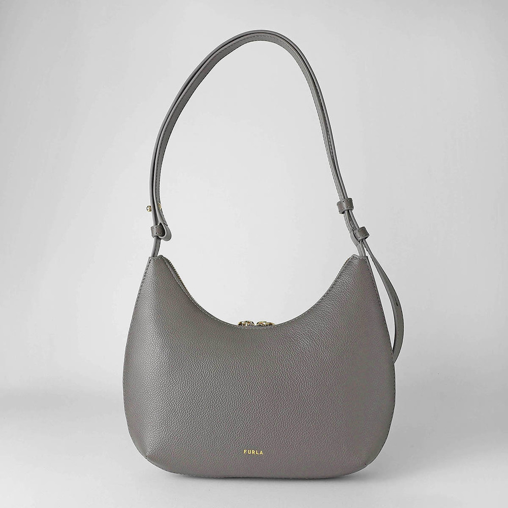 Furla gray Gotcha handbag